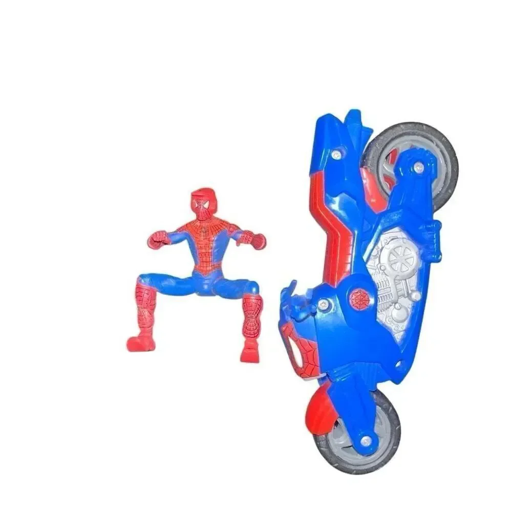 HASBRO Marvel NICE SPIDER-MAN ON MOTORCYCLE 5
